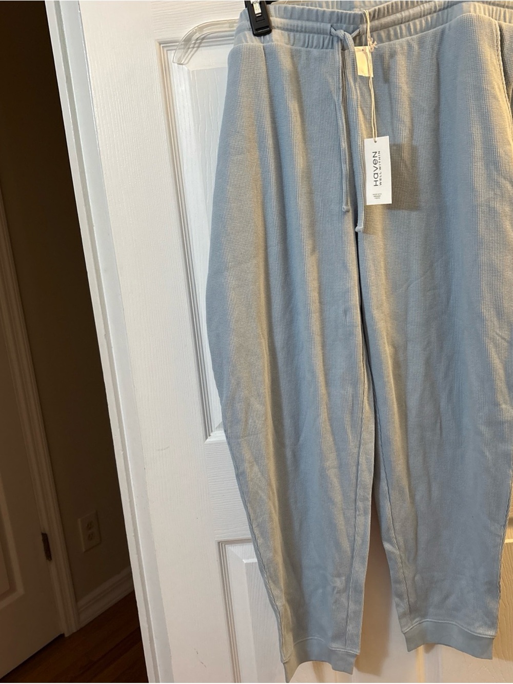 Haven + Blue Lightweight Gray Track Pants - Women's Joggers